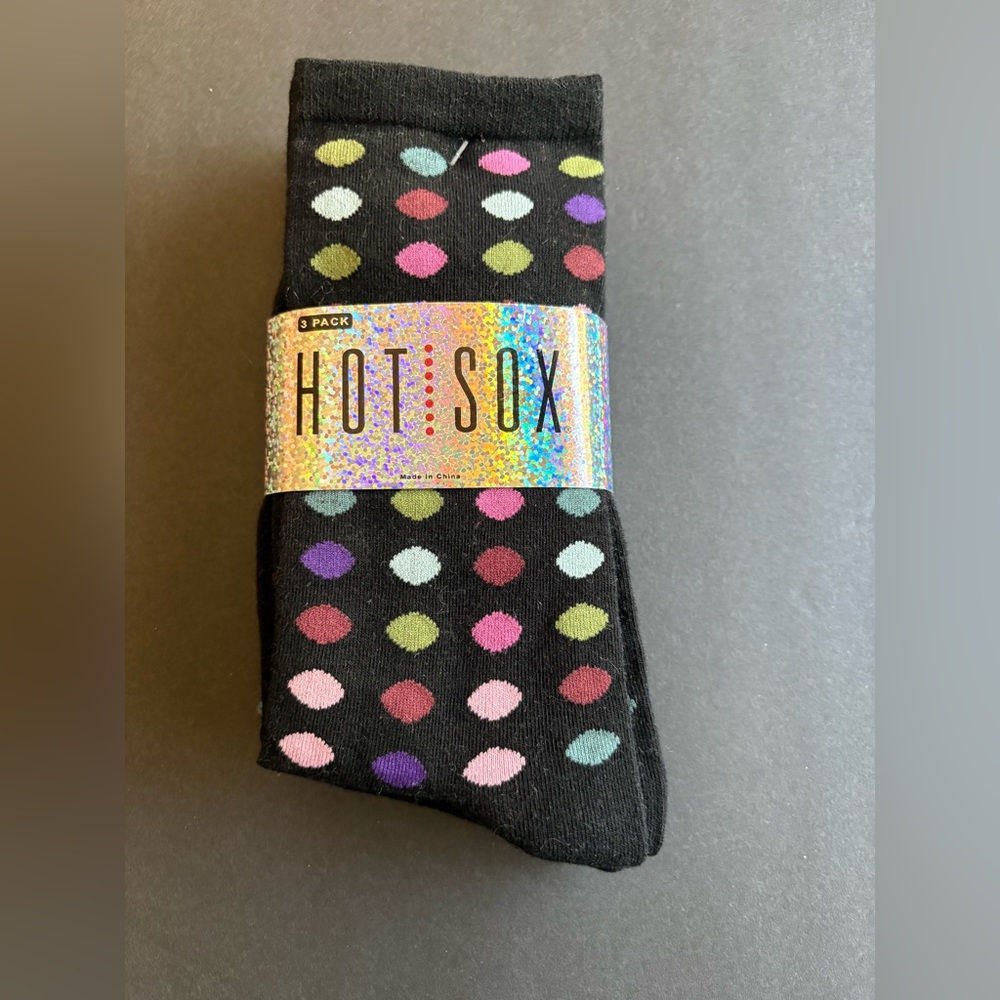 Hot Sox Multicolor Striped Socks pack of (3)